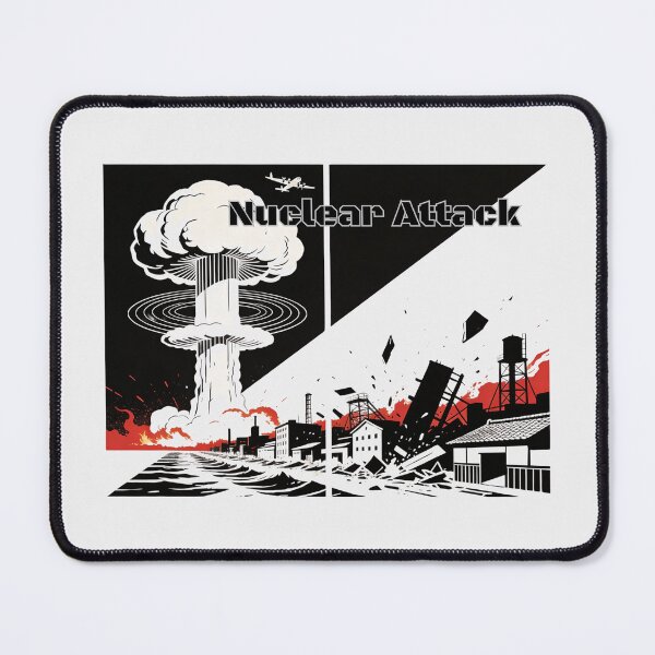 Item preview, Nuclear Attack: Hiroshima & Nagasaki 1945 – The Atomic Age Begins designed and sold by GeoWhimsy Studio.