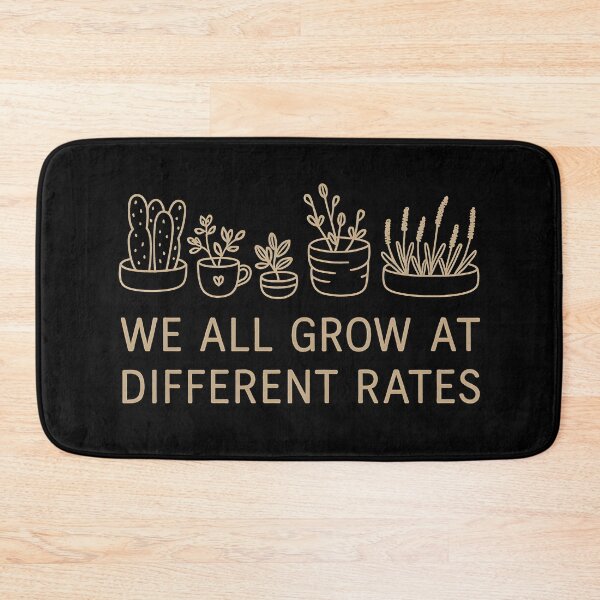 Item preview, We All Grow at Different Rates Back to School Teacher designed and sold by hemagamo.