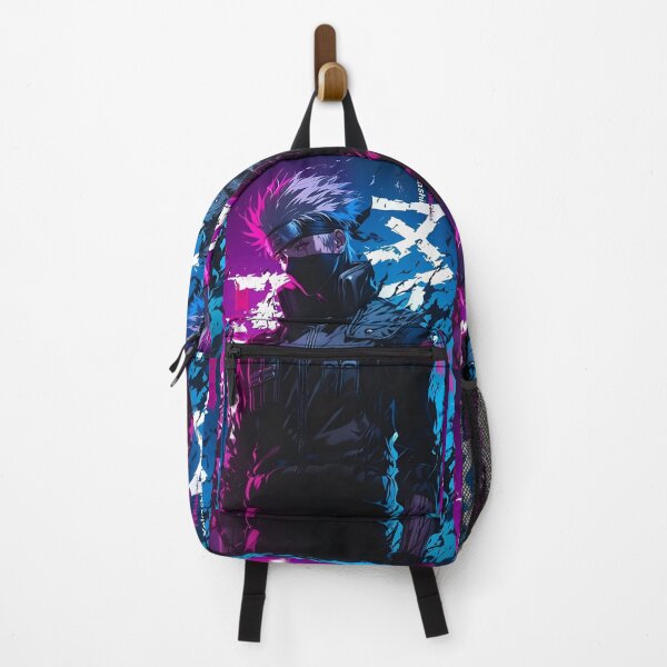 Item preview, Kakashi Hatake-Neon Cyber Ninja Warrior – Futuristic Anime Shinobi Art designed and sold by Dyan4.