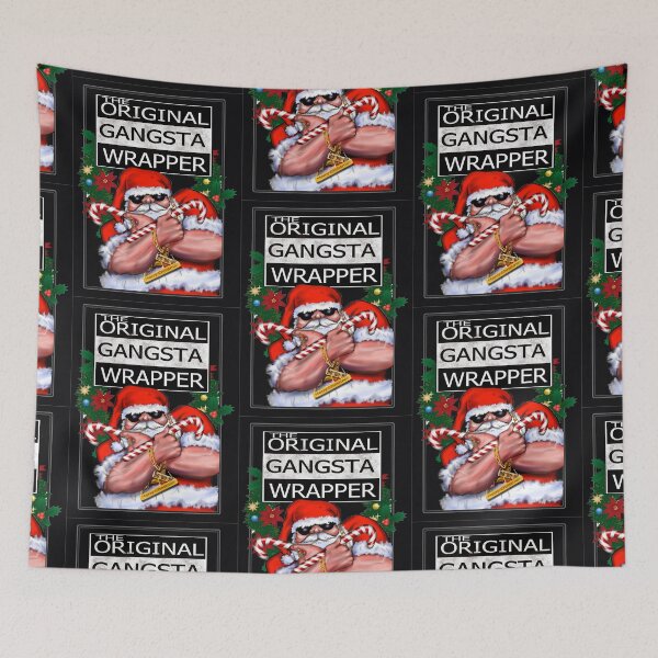 Item preview, Santa Claus Cool, Christmas man, red suit, holiday man, presents, candy cane man, funny Santa, Fat Santa designed and sold by ronnieyoung.