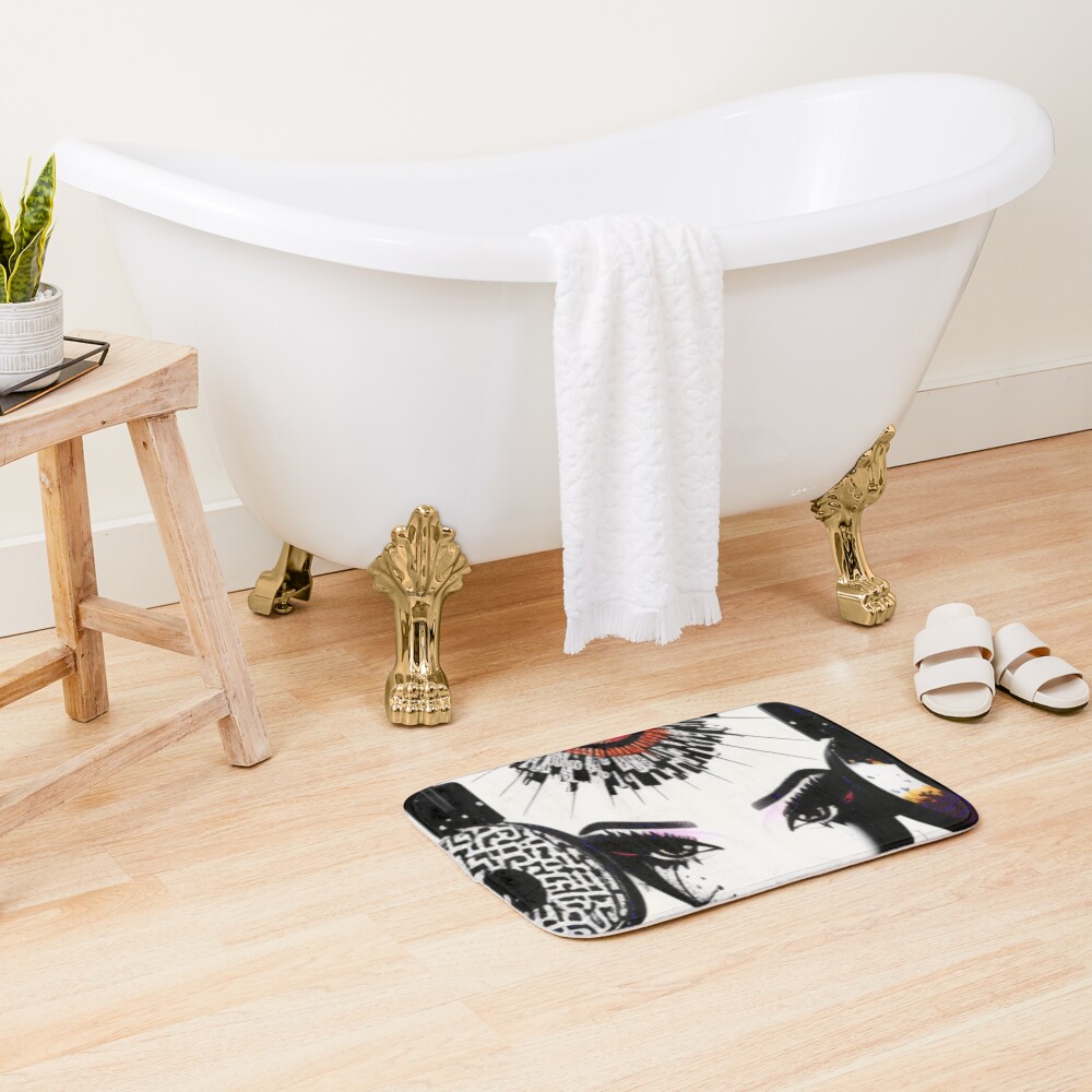 Item preview, Bath Mat designed and sold by Roxbuc.