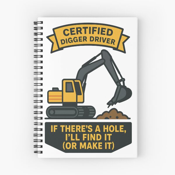 Item preview, Certified Digger Driver If There’s A Hole I’ll Find It designed and sold by TeeTimeTreasure.