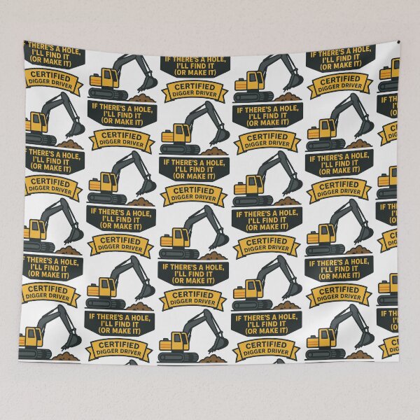 Item preview, Certified Digger Driver If There’s A Hole I’ll Find It designed and sold by TeeTimeTreasure.
