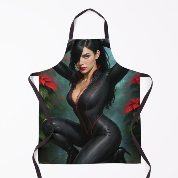 Item preview, Cassandra, black leather, red accents, kneeling designed and sold by CathryneDelamort.