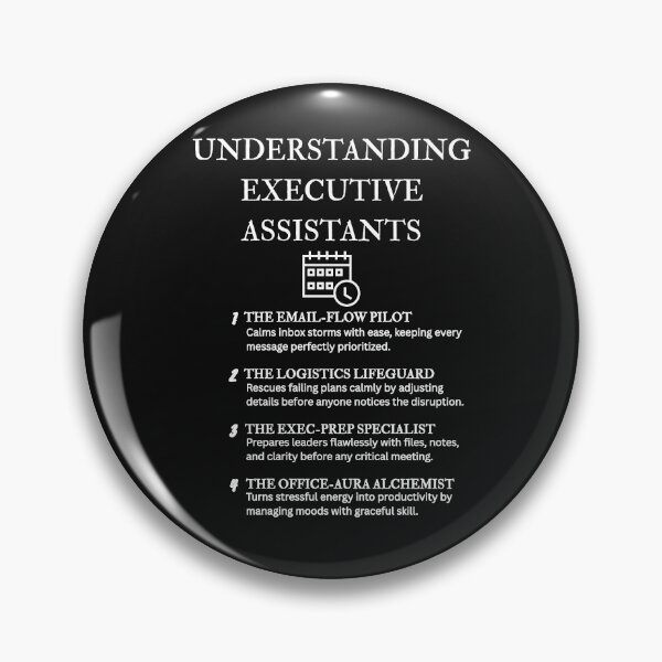 Item preview, EA Humor Explained: Understanding Executive Assistants Series – Black designed and sold by PsyFlow35.