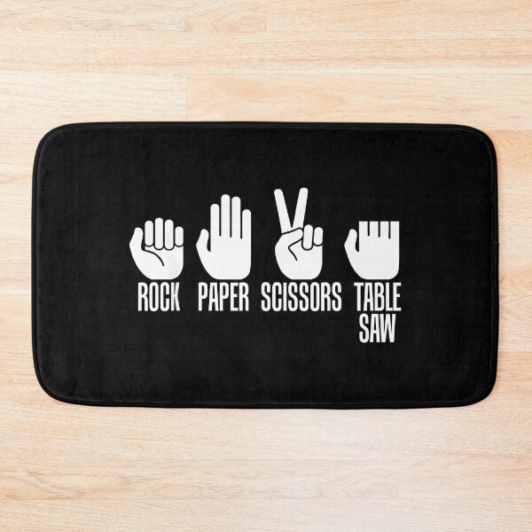 Item preview, Carpenters Rock Paper Scissor Table Saw Fathers Day Funny designed and sold by ChestOutLoud.