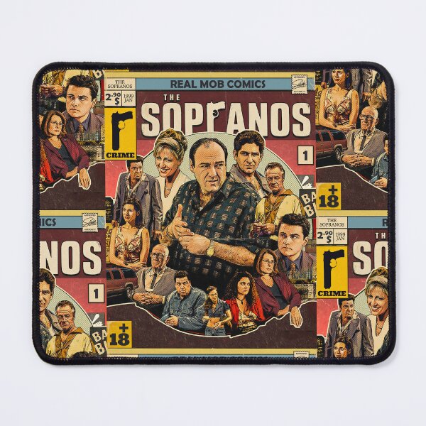 Item preview, Tony Soprano Classic Comic Cover Retro Art  designed and sold by Back2Collage.