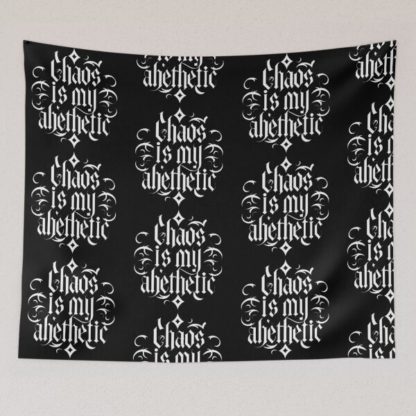 Item preview, Gothic Calligraphy  Design. Chaos is my Aesthetic designed and sold by Jirada.