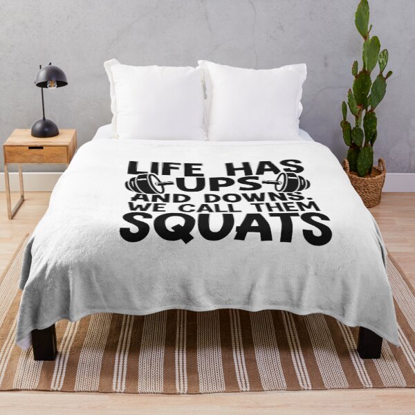 Item preview, Life Has Ups and Downs We Call Them Squats designed and sold by artcultreone.