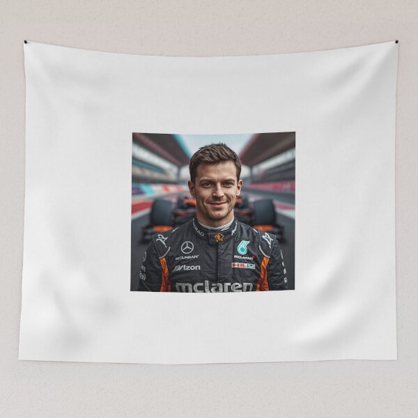 Item preview, Lando Norris F1 Fan Art | McLaren Formula 1 Racing Poster Design designed and sold by Fouziaart08.
