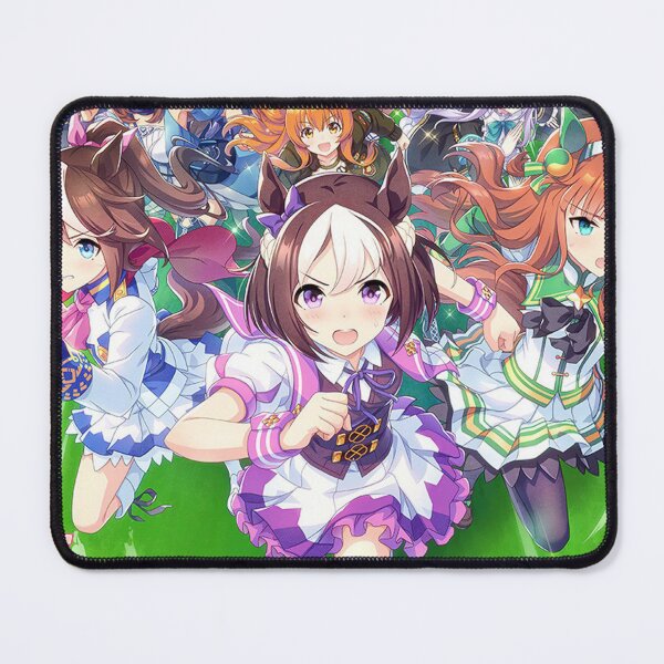 Item preview, Umamusume Pretty Derby Anime Horse Girls Fan Art Print Tokai Teio Special Week Silence Suzuka Gold Ship Kawaii Cute Racing Idol Poster T-Shirt Sticker Gift designed and sold by Senpaiwaves.