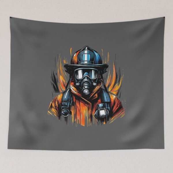 Item preview, Firefighter designed and sold by maistendencias.