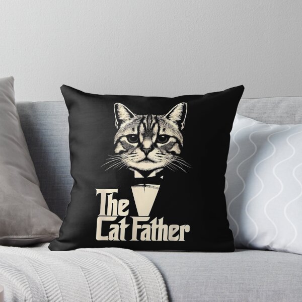 Item preview, Cat Dad Godfather Funny Father The CatFather designed and sold by ChestOutLoud.