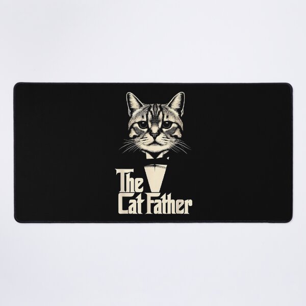 Item preview, Cat Dad Godfather Funny Father The CatFather designed and sold by ChestOutLoud.