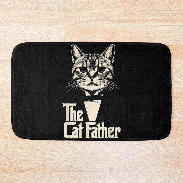 Item preview, Cat Dad Godfather Funny Father The CatFather designed and sold by ChestOutLoud.