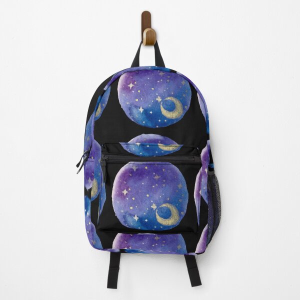 Item preview, Galaxy Round VIII - Moon and Stars designed and sold by Praline Creative.