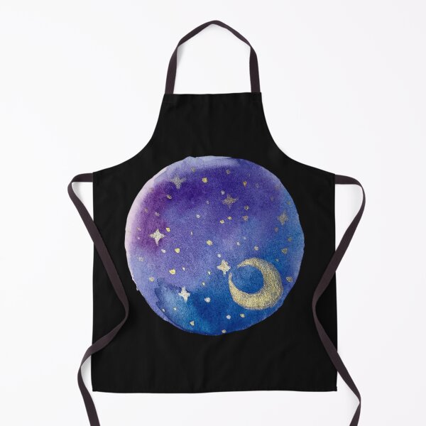 Item preview, Galaxy Round VIII - Moon and Stars designed and sold by Praline Creative.