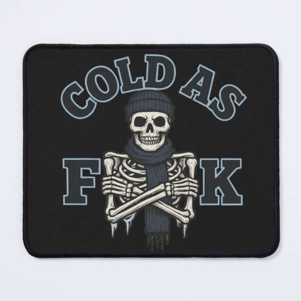Item preview, Cold As – Frozen Skeleton: Icy Grip of Winter designed and sold by Blaze & Trail Creative.