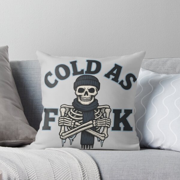 Item preview, Cold As – Frozen Skeleton: Icy Grip of Winter designed and sold by Blaze & Trail Creative.