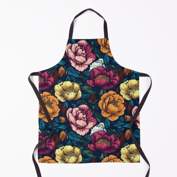 Item preview, Elegant Charming Floral Peonies  For Sunny Interiors designed and sold by RoyalStarsPatts.