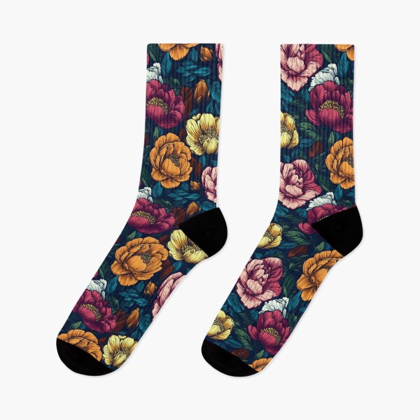 Item preview, Elegant Charming Floral Peonies  For Sunny Interiors designed and sold by RoyalStarsPatts.