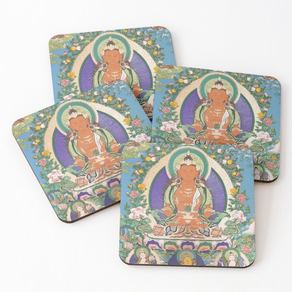Item preview, Manjushri Tibetan Thangka Painting designed and sold by AetherNest.