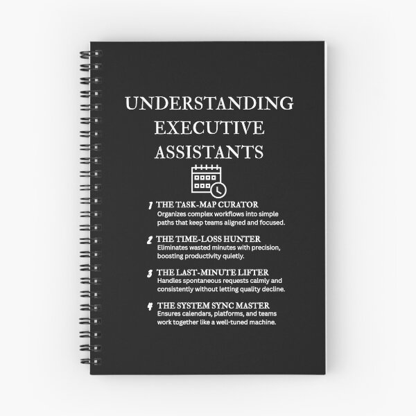Item preview, Executive Assistant Personality Types: Funny Designs – Black designed and sold by PsyFlow35.