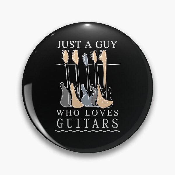 Item preview, Just A guy Who Loves Guitars designed and sold by Boggy62.