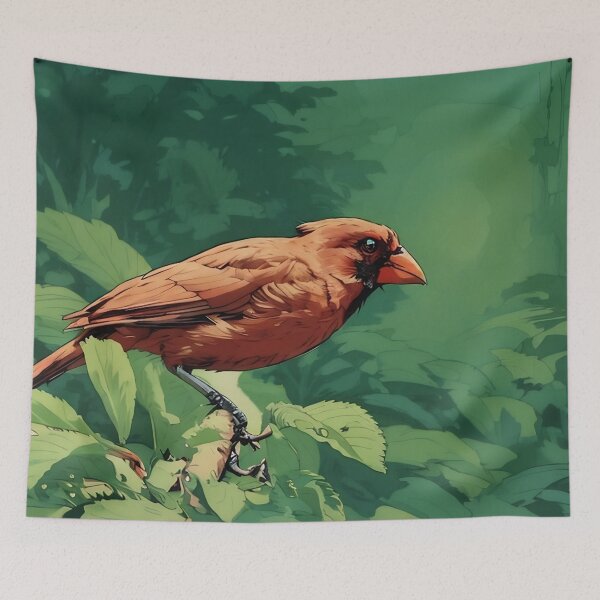 Item preview, Cardinal in the Woods designed and sold by tomorrowsart.