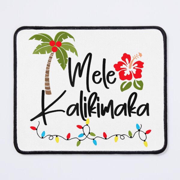 Item preview, Mele Kalikimaka Tropical Christmas Hawaiian Holiday Palm Tree Design designed and sold by LakenDraphil.