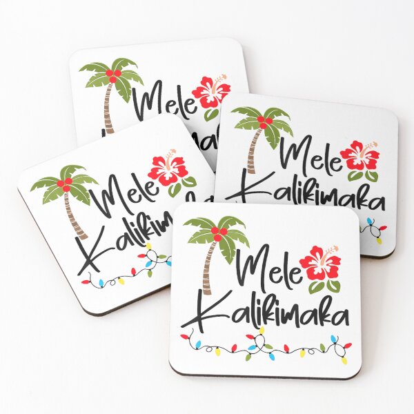 Item preview, Mele Kalikimaka Tropical Christmas Hawaiian Holiday Palm Tree Design designed and sold by LakenDraphil.