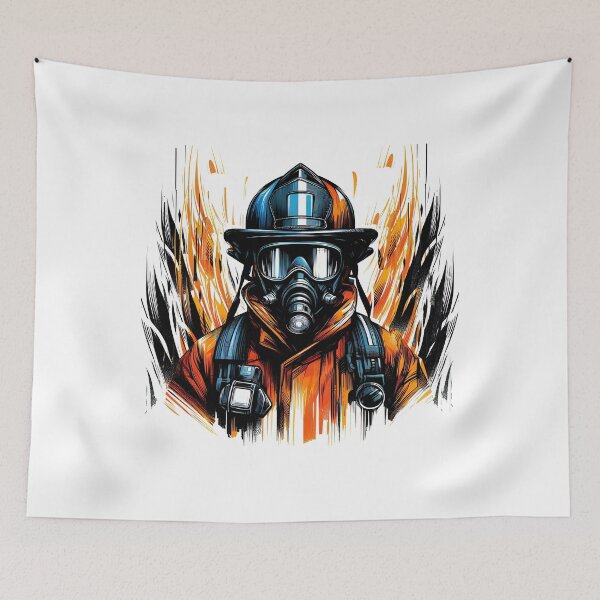 Item preview, Firefighter designed and sold by maistendencias.