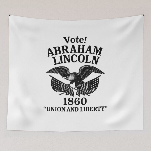 Item preview, Abraham Lincoln 1860 Eagle Campaign Vintage History  designed and sold by The Junto Shop.