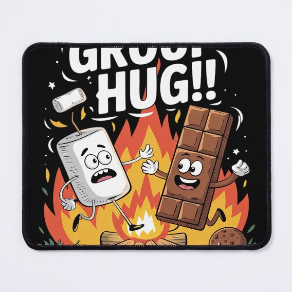Item preview, Group Hug Marshmallow Campfire Snack Funny Camping 1  designed and sold by NailMolisa.