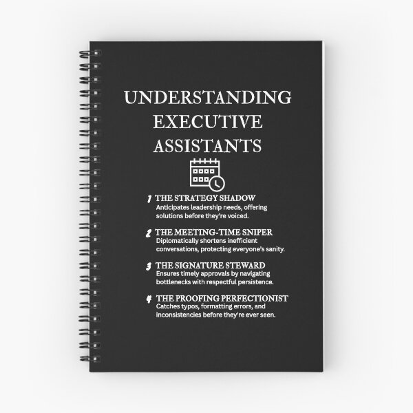 Item preview, Office Life Humor: Understanding Executive Assistants – Black designed and sold by PsyFlow35.
