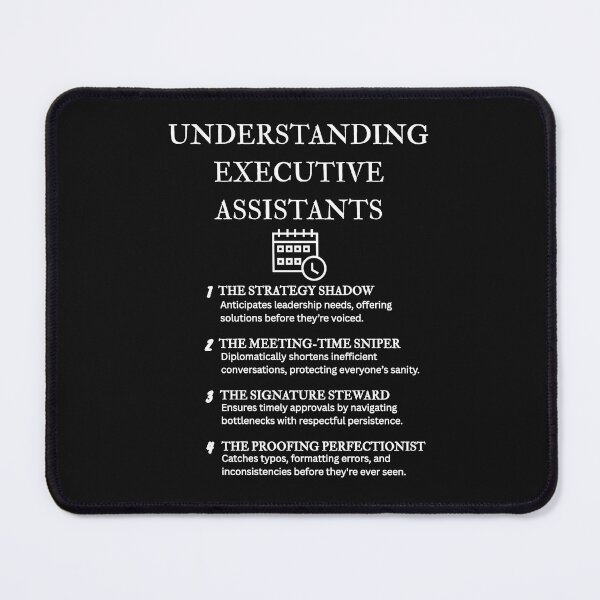 Item preview, Office Life Humor: Understanding Executive Assistants – Black designed and sold by PsyFlow35.