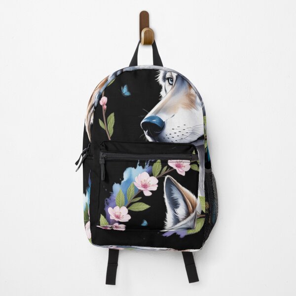 Item preview, Cute Wolf With Flowers I Kids Wolf 3 designed and sold by MyzoToyota.