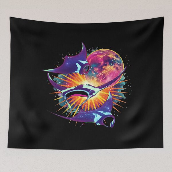 Item preview, Three Manta Ray Graphic, Vintage Manta Ray Moon, Manta Ray, Funny Manta Ray, Manta Ray Meme, Stingray  designed and sold by DesignDenDo ⭐⭐⭐⭐⭐.