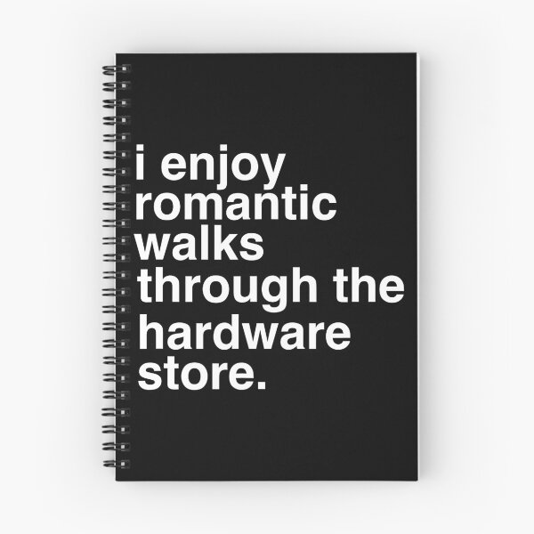 Item preview, I enjoy romantic walks through the hardware store funny garage mechanic designed and sold by ChestOutLoud.