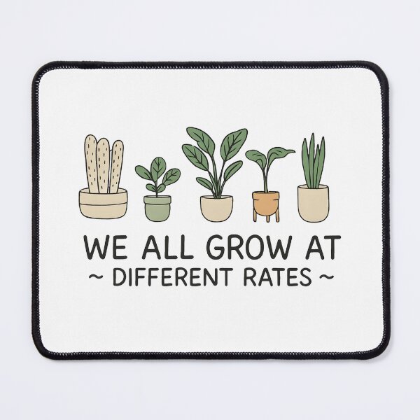 Item preview, We All Grow at Different Rates Back to School Teacher designed and sold by hemagamo.