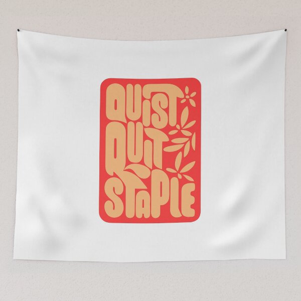 Item preview, Typography Quist Quist Staple designed and sold by Jirada.