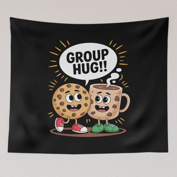 Item preview, Group Hug Marshmallow Campfire Snack Funny Camping 5  designed and sold by NailMolisa.