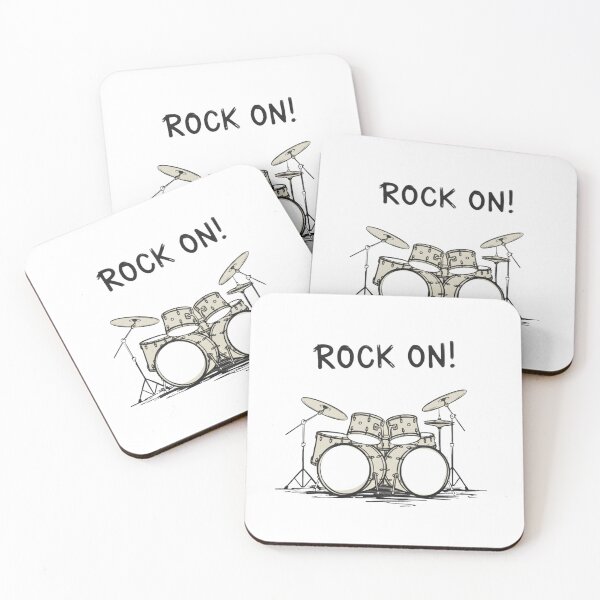 Item preview, Rock band drummer, drummer tee designed and sold by Rhythm Thru Art .