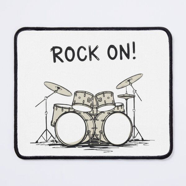 Item preview, Rock band drummer, drummer tee designed and sold by Rhythm Thru Art .