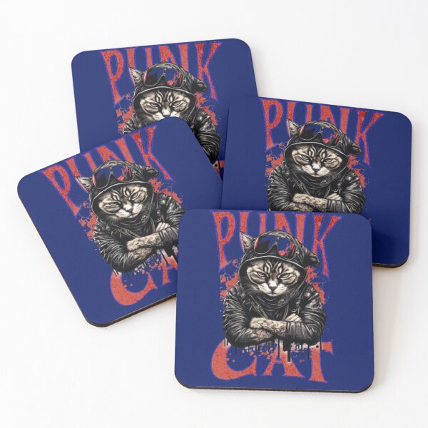 Item preview, Street Rebel Cat designed and sold by WAKYSHOP.