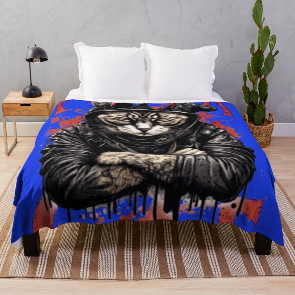 Item preview, Street Rebel Cat designed and sold by WAKYSHOP.