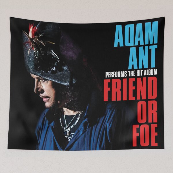 Item preview, adam ant friend foe tour 2026 cobalah designed and sold by ssetate80.
