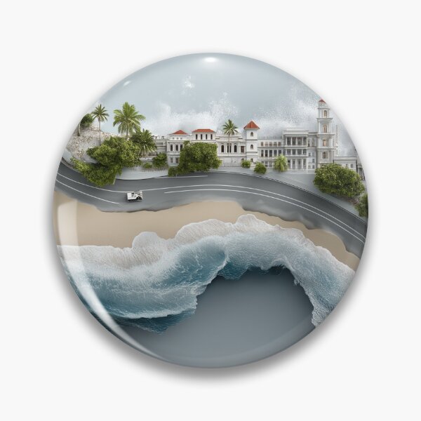 Item preview, A Piece of the Dominican Republic – Tropical Coastal Art Print designed and sold by manoapparel.