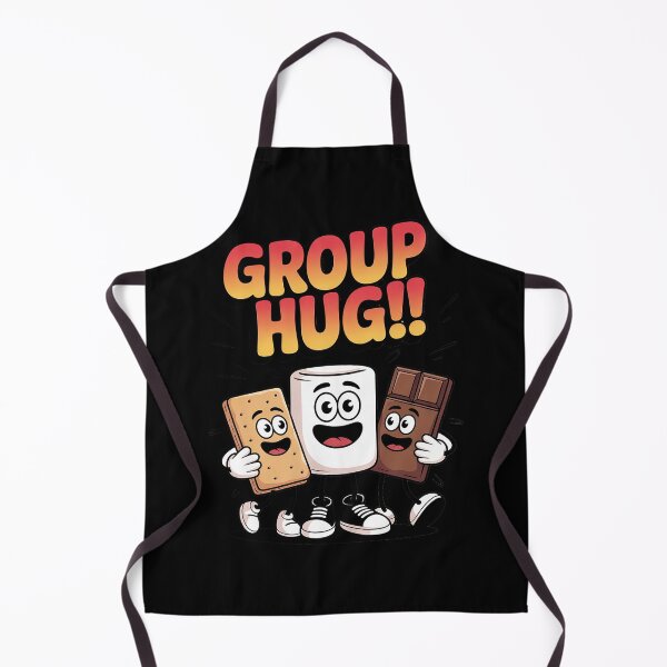 Item preview, Group Hug Marshmallow Campfire Snack Funny Camping 6 designed and sold by NailMolisa.