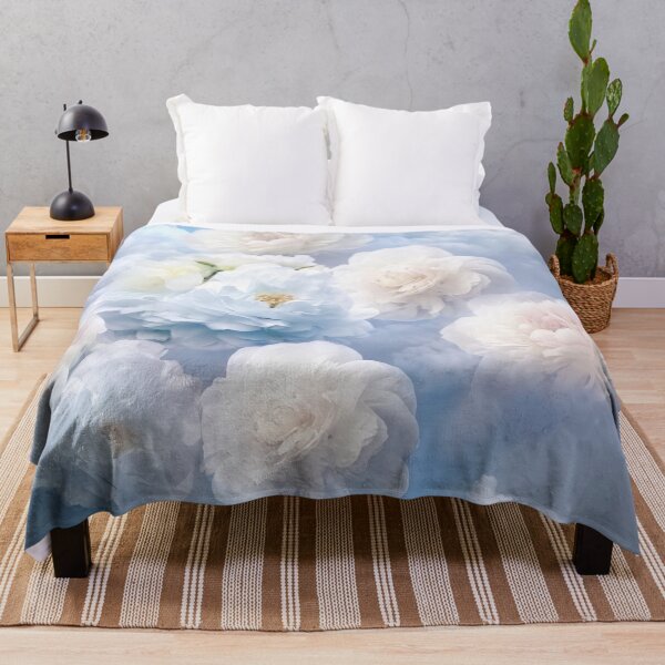 Item preview, Dreamy White Peonies in Sky 03 designed and sold by CharlieDesings.